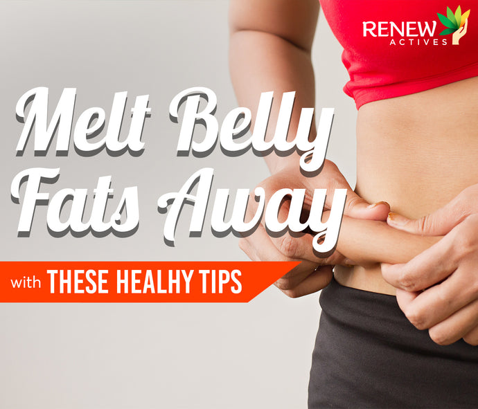 Melt the Belly Fat Away with these Healthy Habits