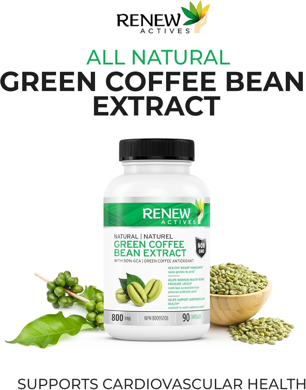Renew Actives Green Coffee Bean Extract 800mg