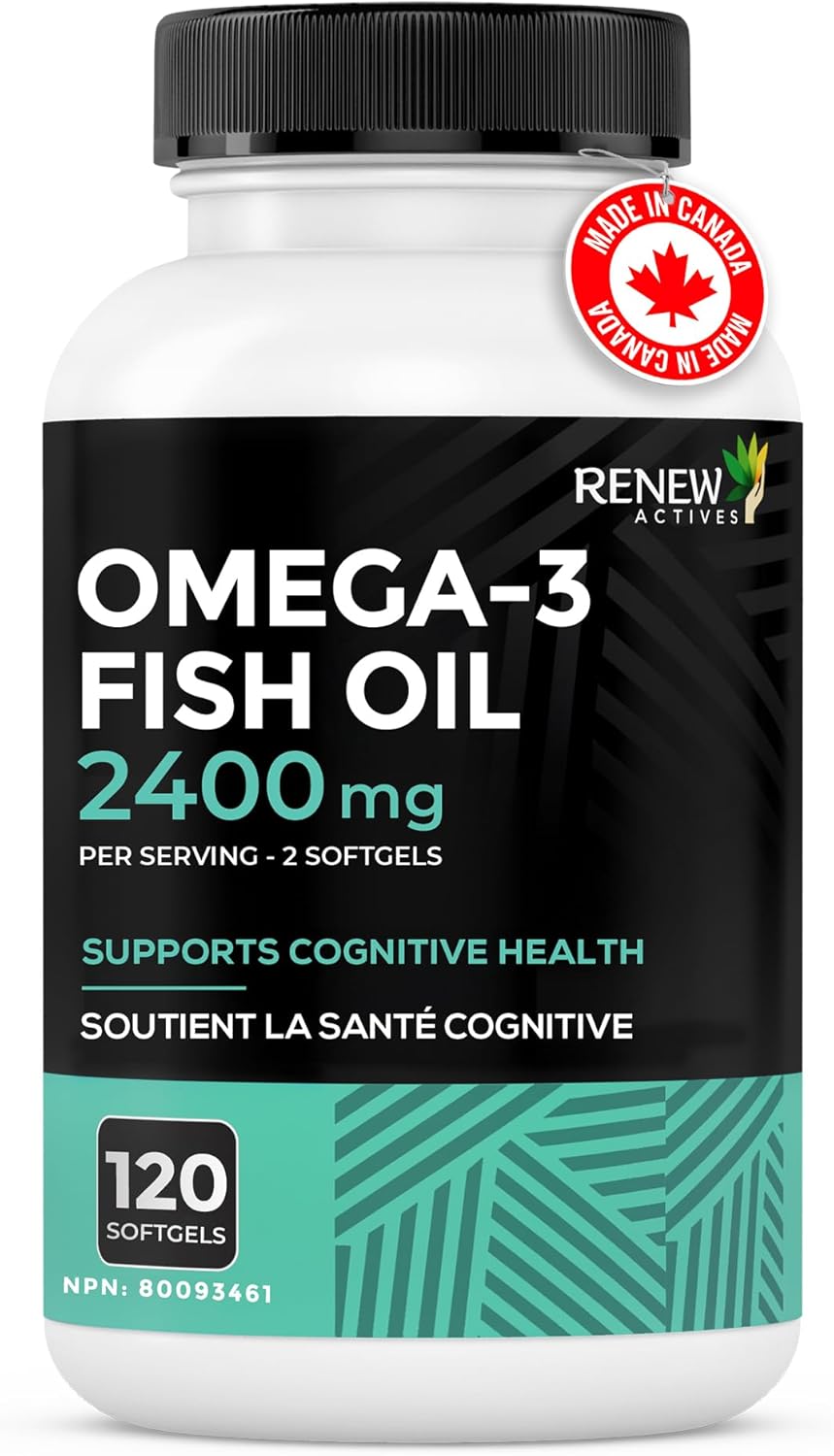 Renew Actives Omega-3 Fish Oil 1200 Mg