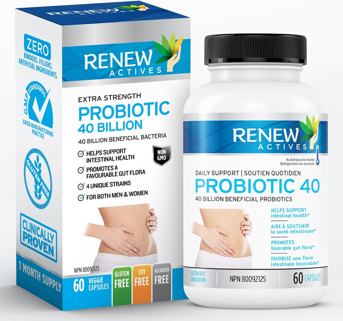 Renew Actives Double Strength Probiotic 40 Billion