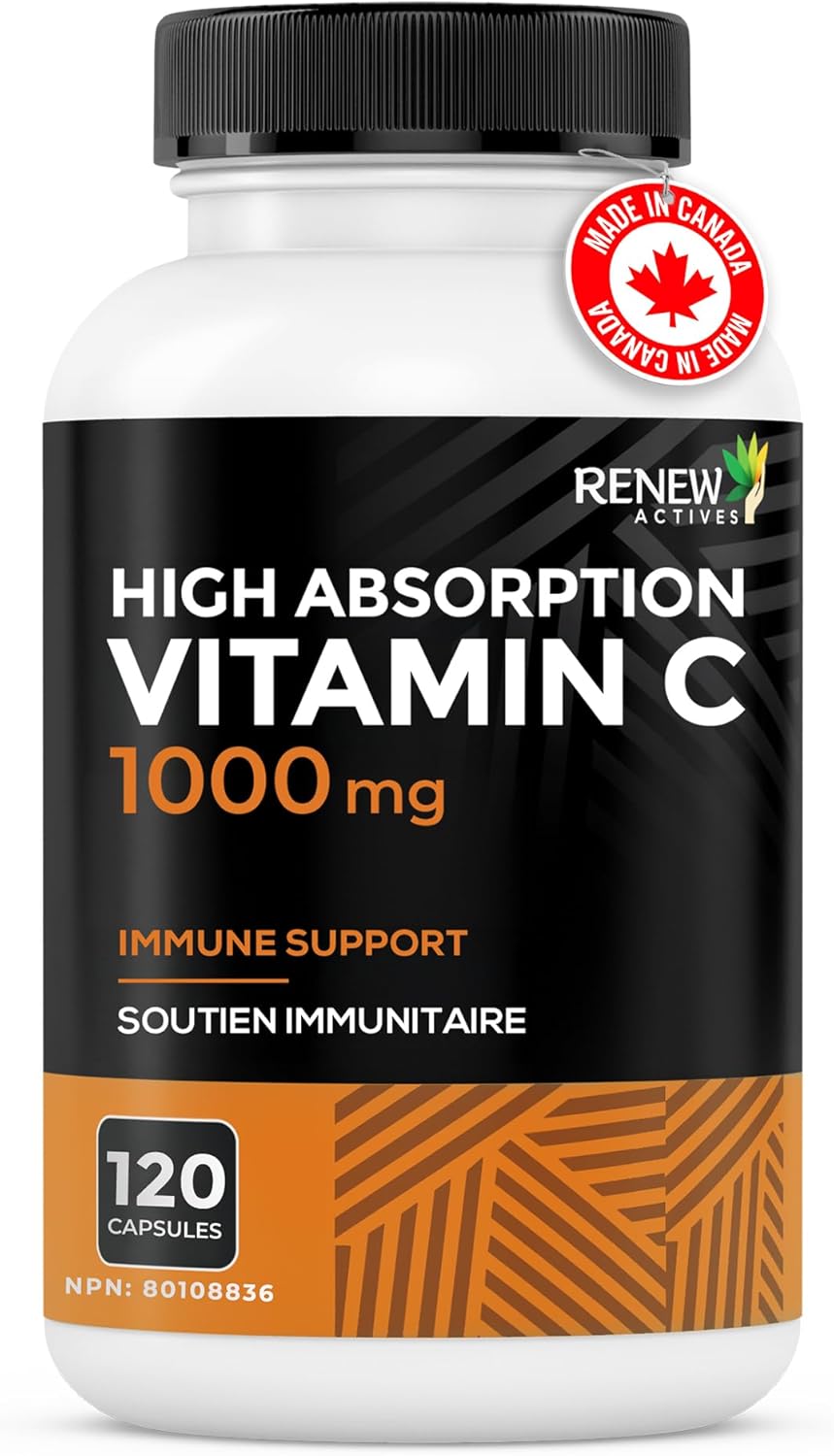Renew Actives Vitamin C Supplement – High-Strength Vitamin C 1000mg