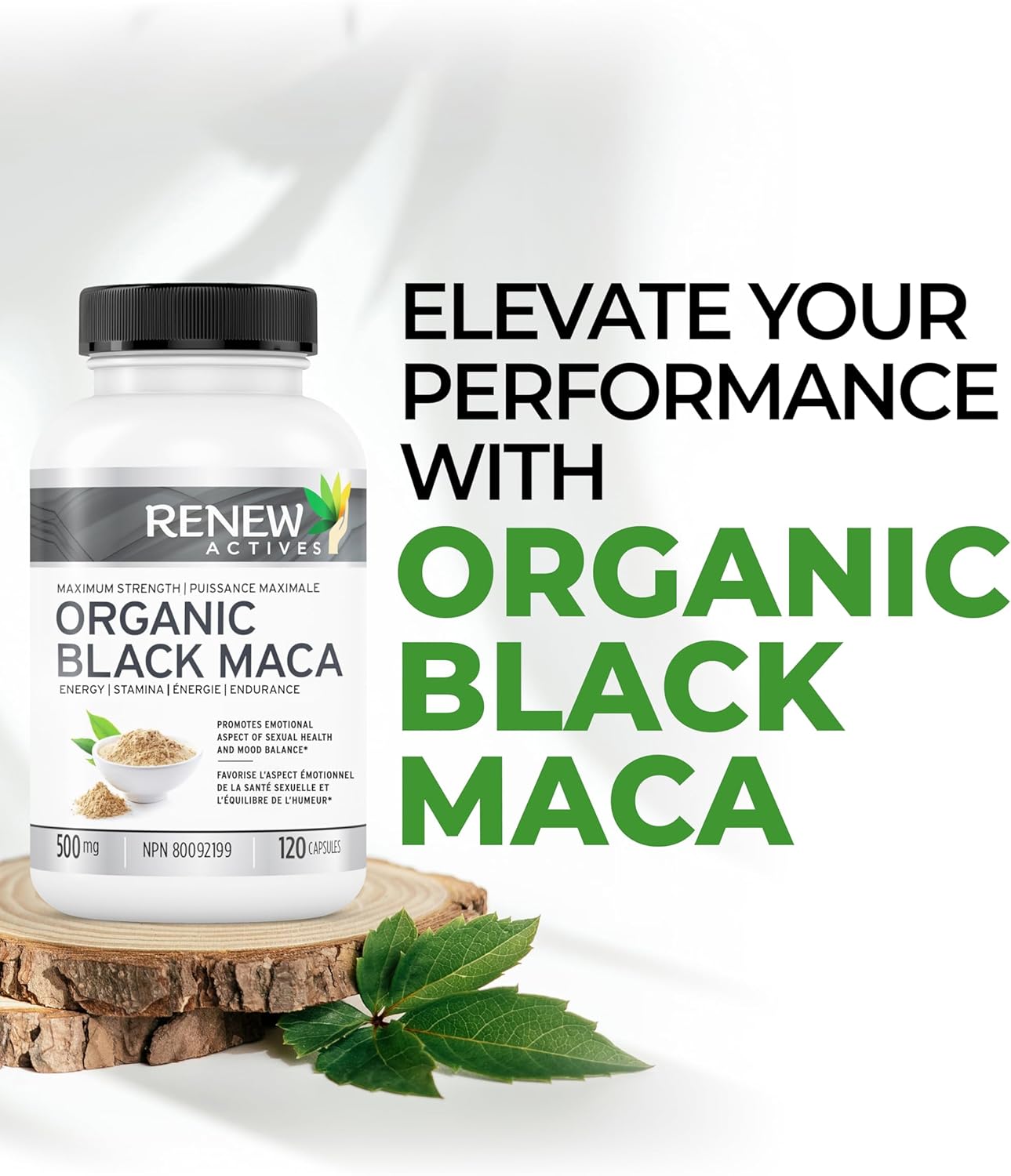 Black MACA Dietary Supplement Pills 1000mg - Gelatinized Peruvian Black Maca Root Powder