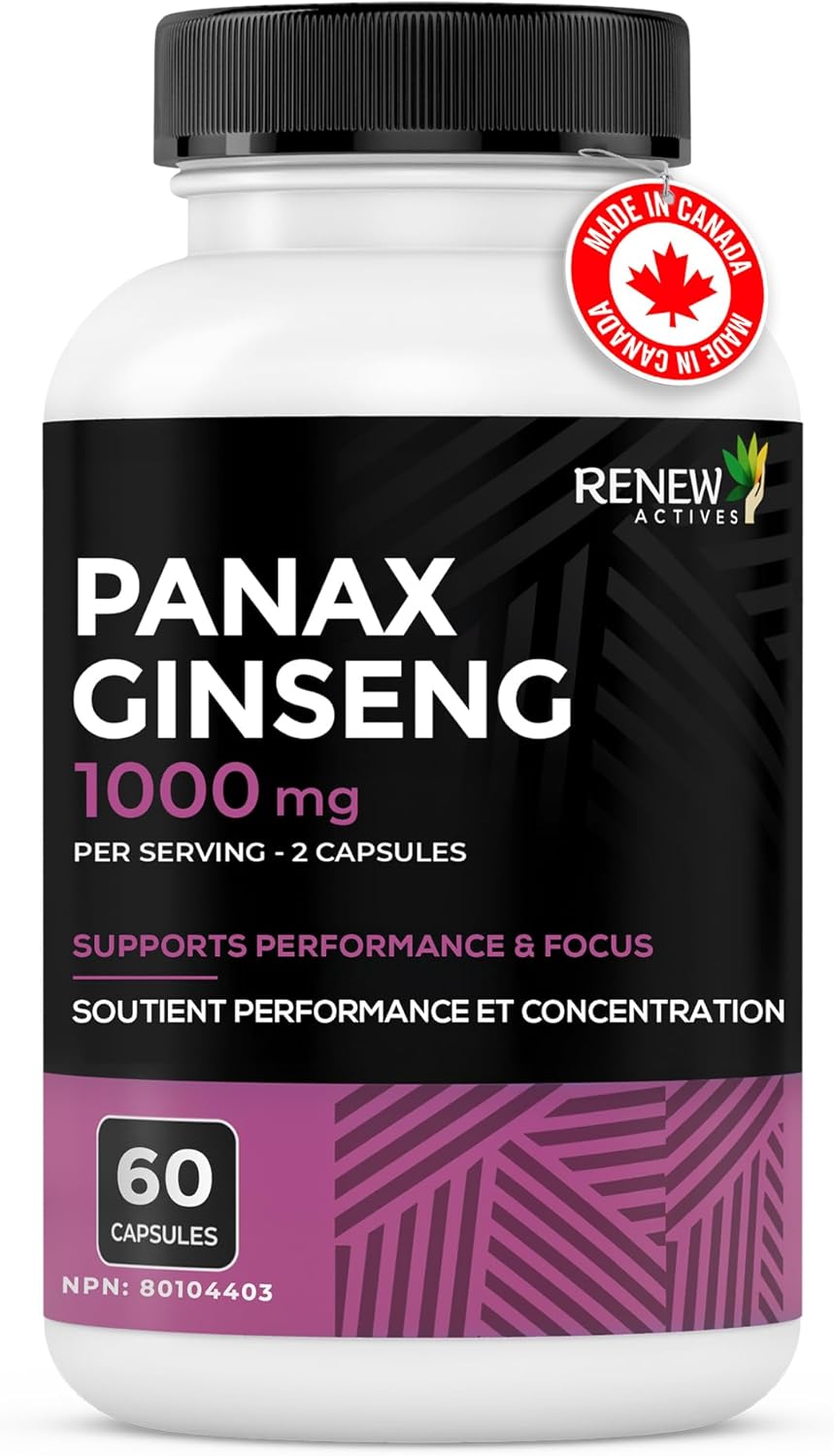 Renew Actives Panax Ginseng 500 mg