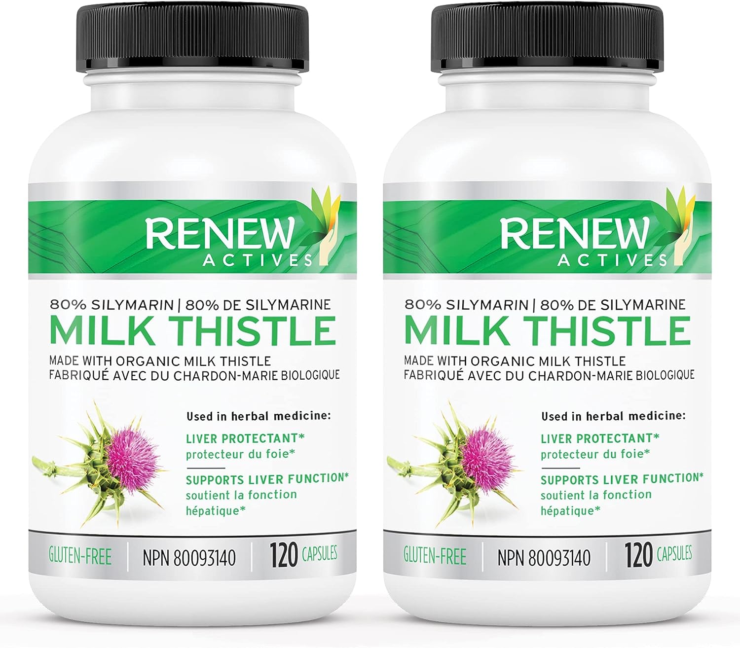 Renew Actives Milk Thistle 175mg  - 120 Capsules