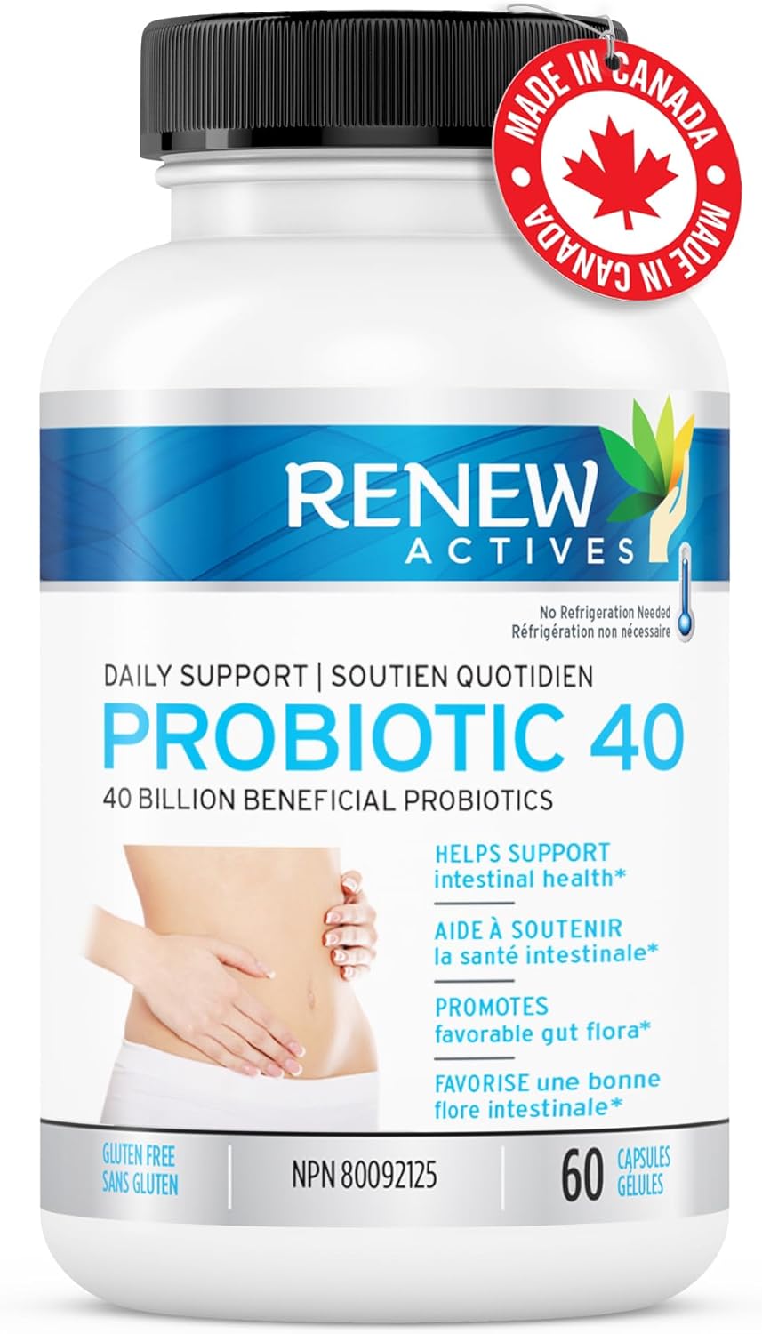 Renew Actives Double Strength Probiotic 40 Billion