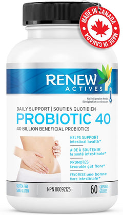 Renew Actives Double Strength Probiotic 40 Billion