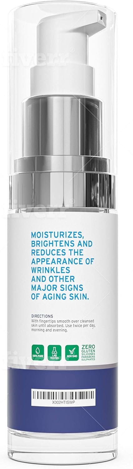 Renew Actives Retinol Serum for Face: Pure 1% Retinol Serum with Hyaluronic Acid