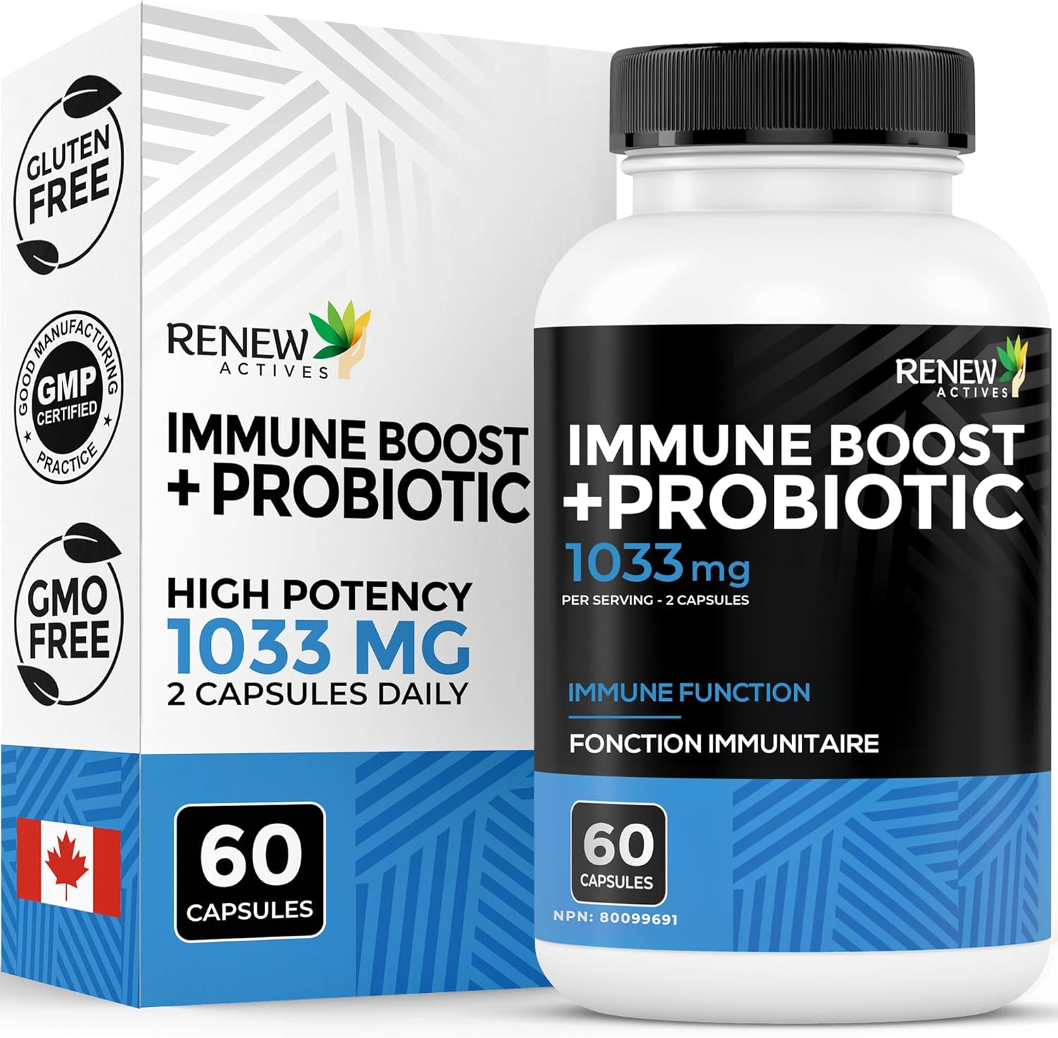 Renew Actives Wellness Support Supplement: Elderberry & Zinc
