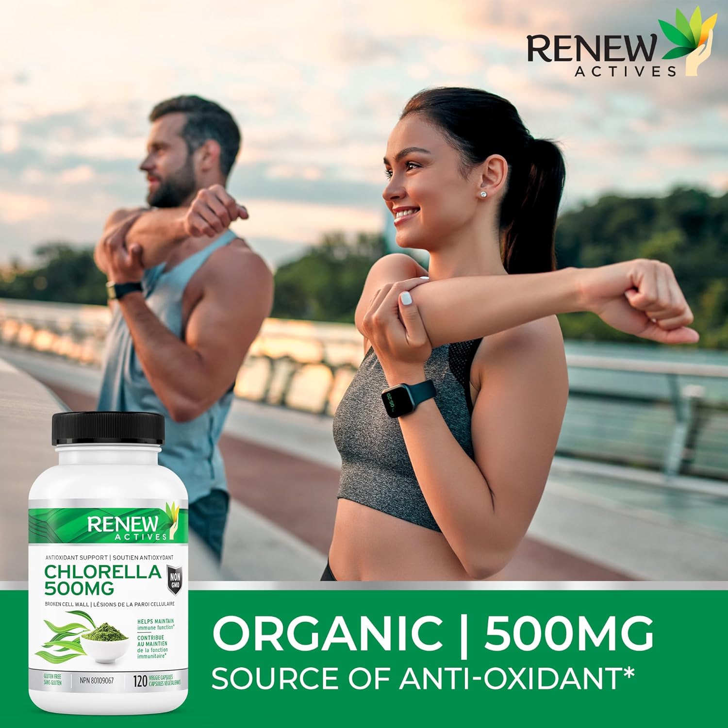 Renew Actives Chlorella Broken Cell Wall Algae 100mg
