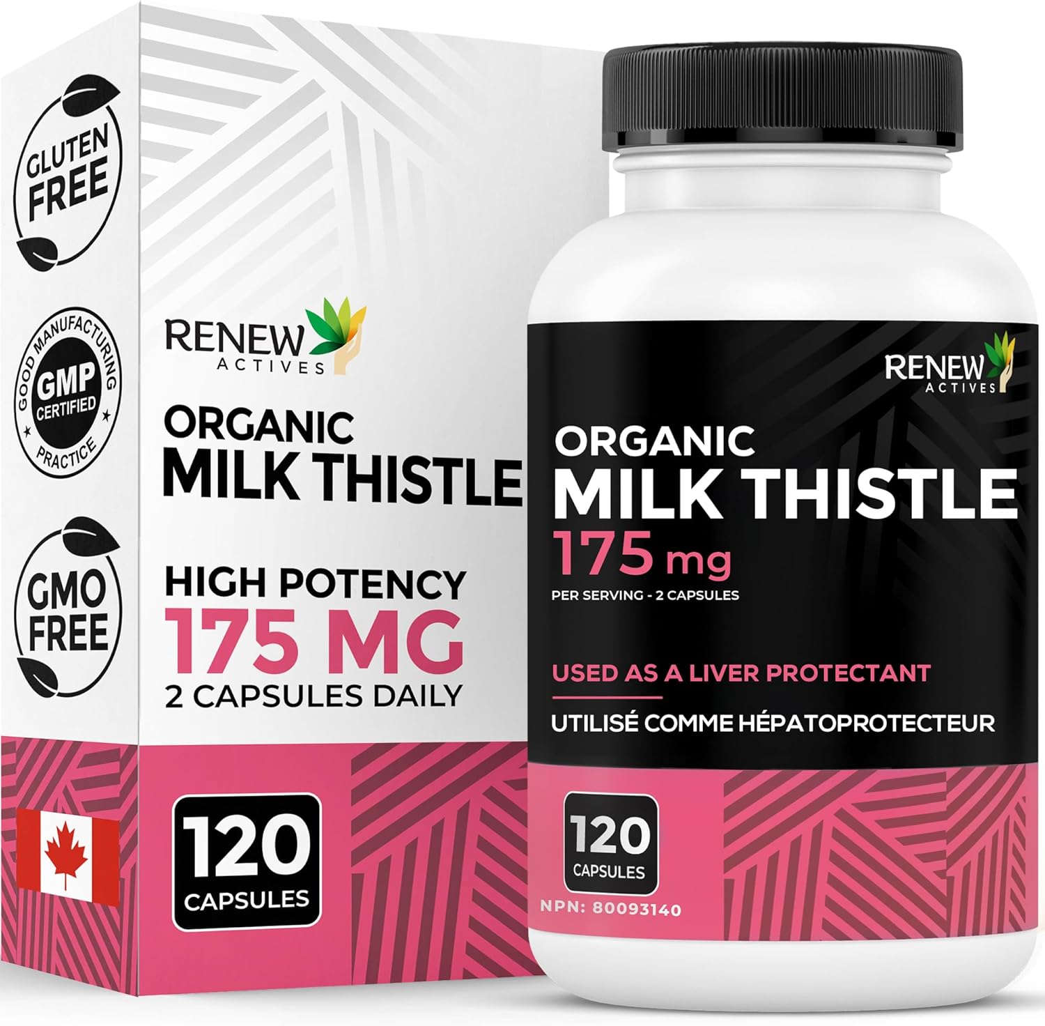 Renew Actives Milk Thistle 175mg  - 120 Capsules