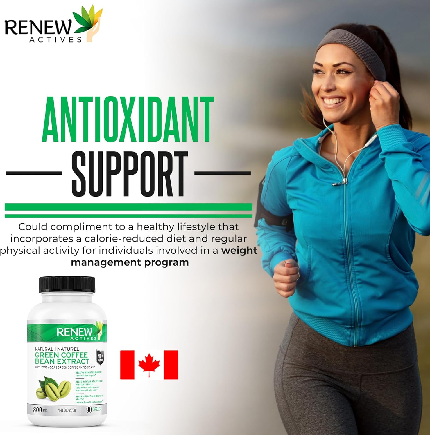 Renew Actives Green Coffee Bean Extract 800mg