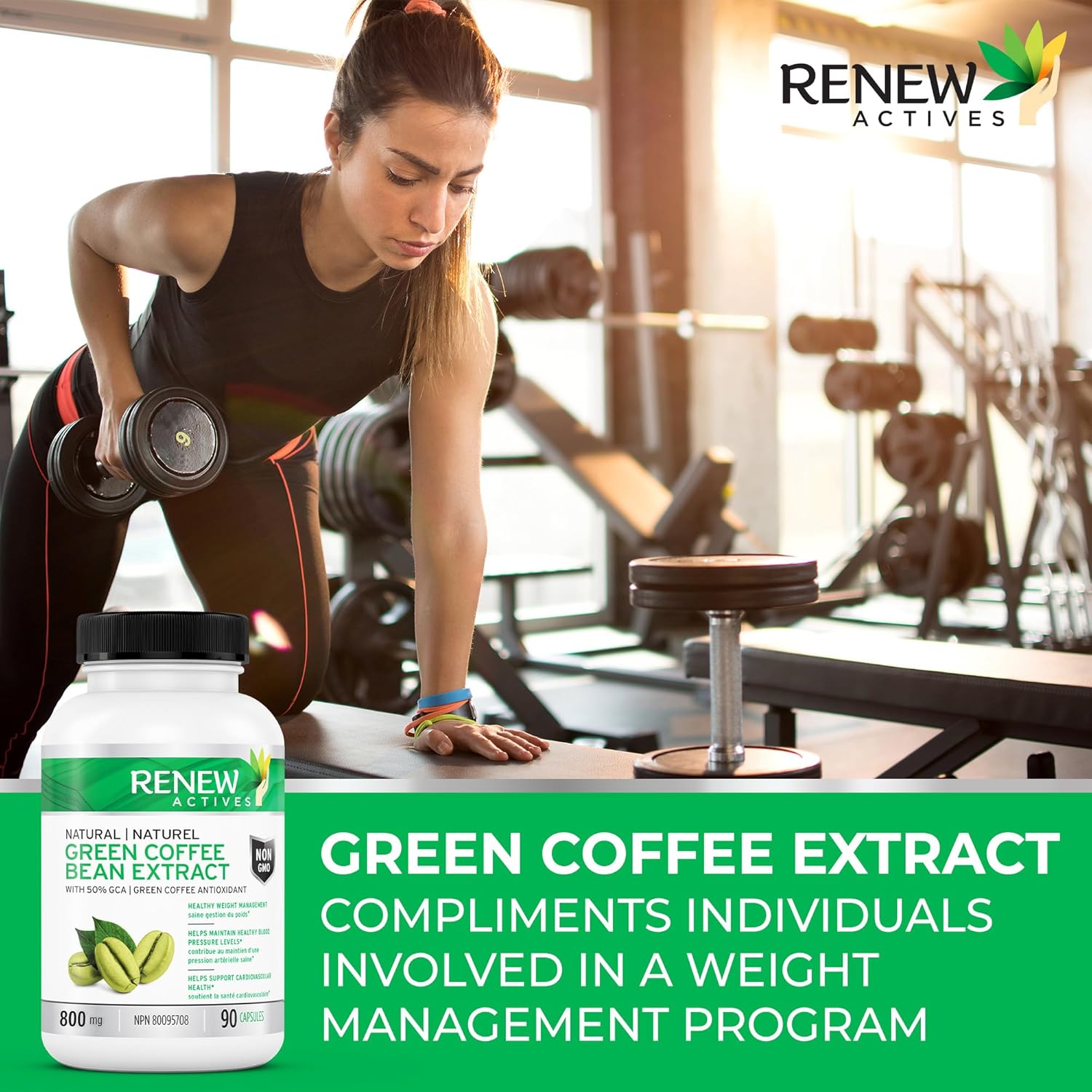 Renew Actives Green Coffee Bean Extract 800mg