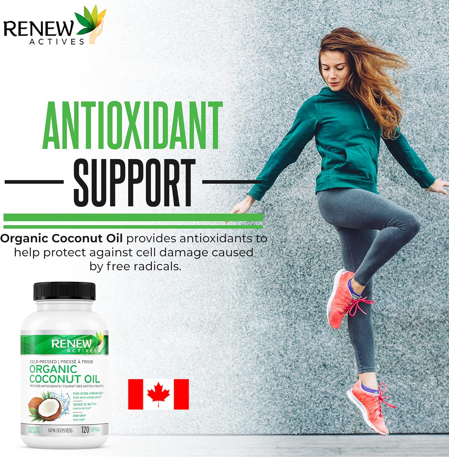 Coconut Oil Capsules for Hair Growth, Radiant Skin & Weight Loss
