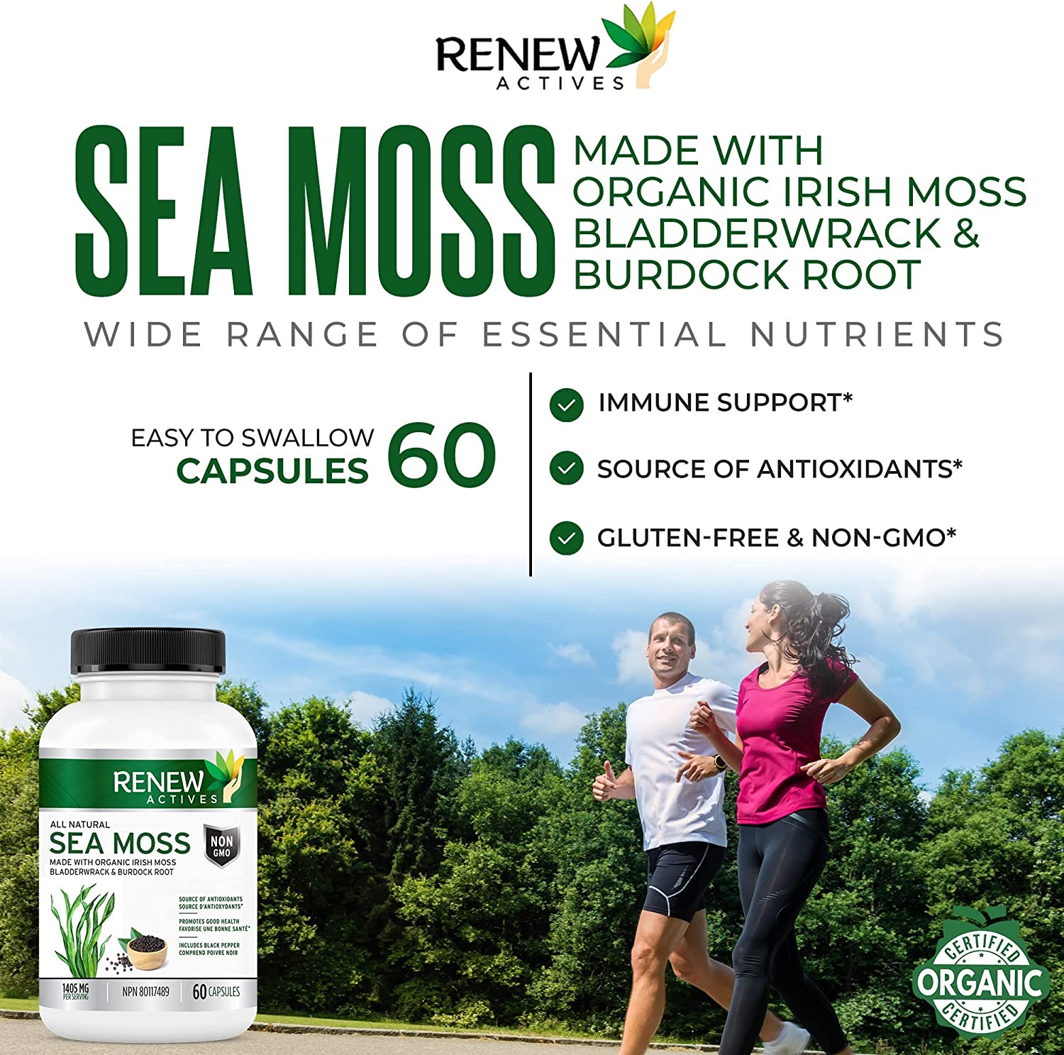  Irish Sea Moss Capsules
