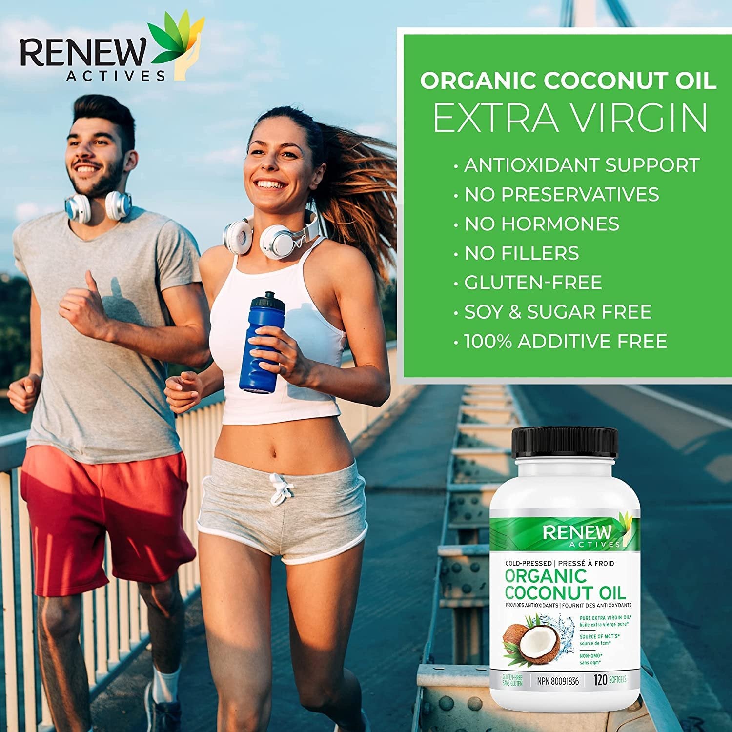 Coconut Oil Capsules for Hair Growth, Radiant Skin & Weight Loss