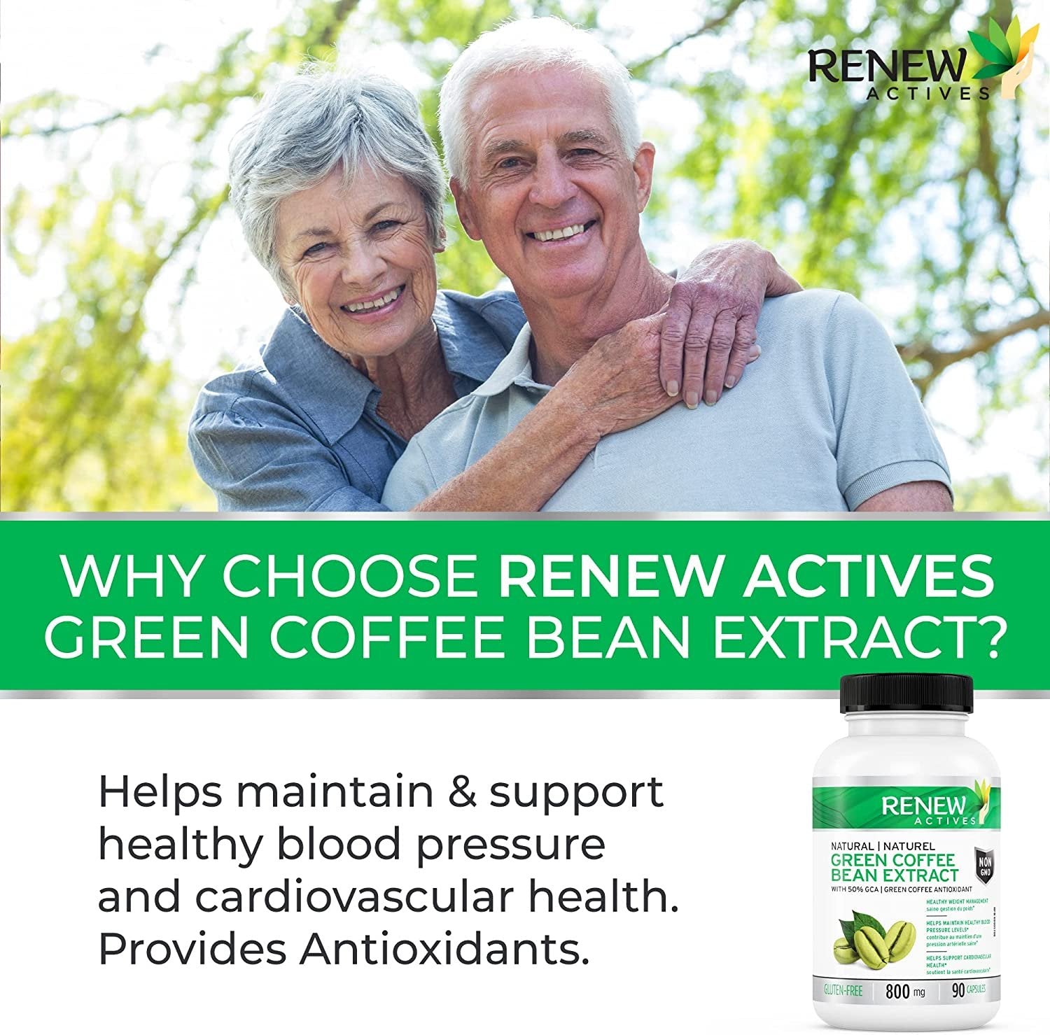 Renew Actives Green Coffee Bean Extract 800mg