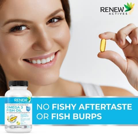 Renew Actives Omega-3 Fish Oil 1200 Mg